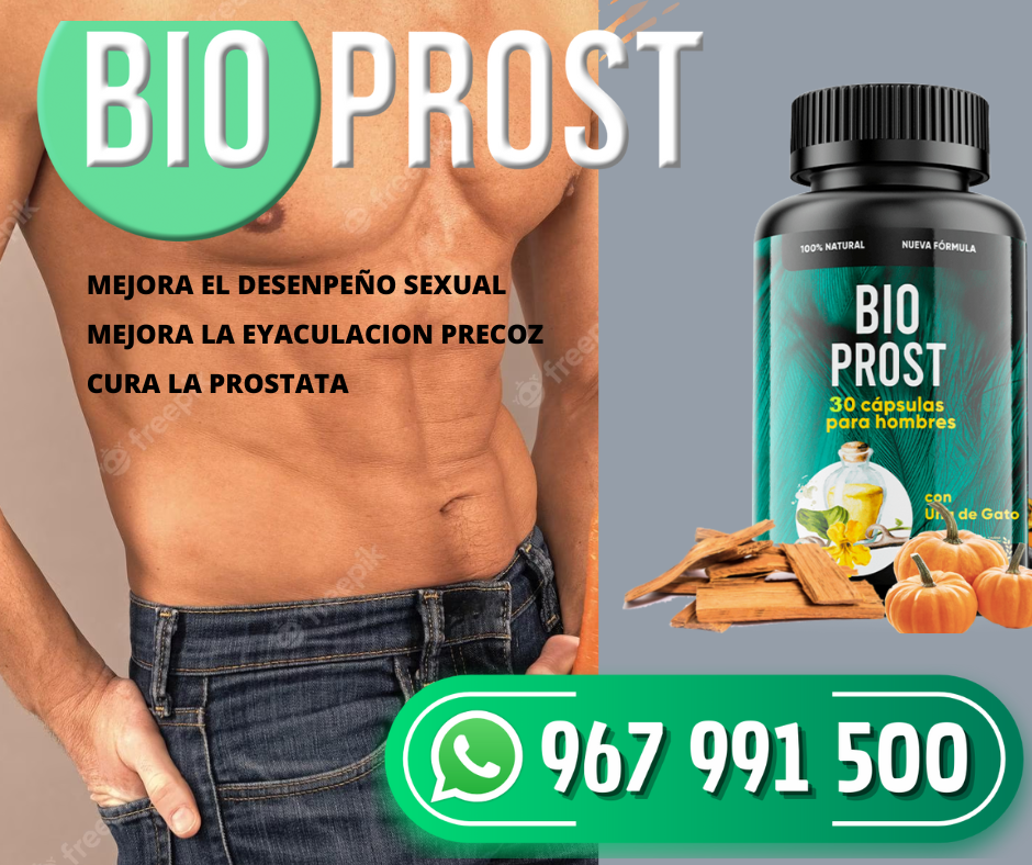 BIOPROST CURA Y DESINFLAMA LA PROSTATA